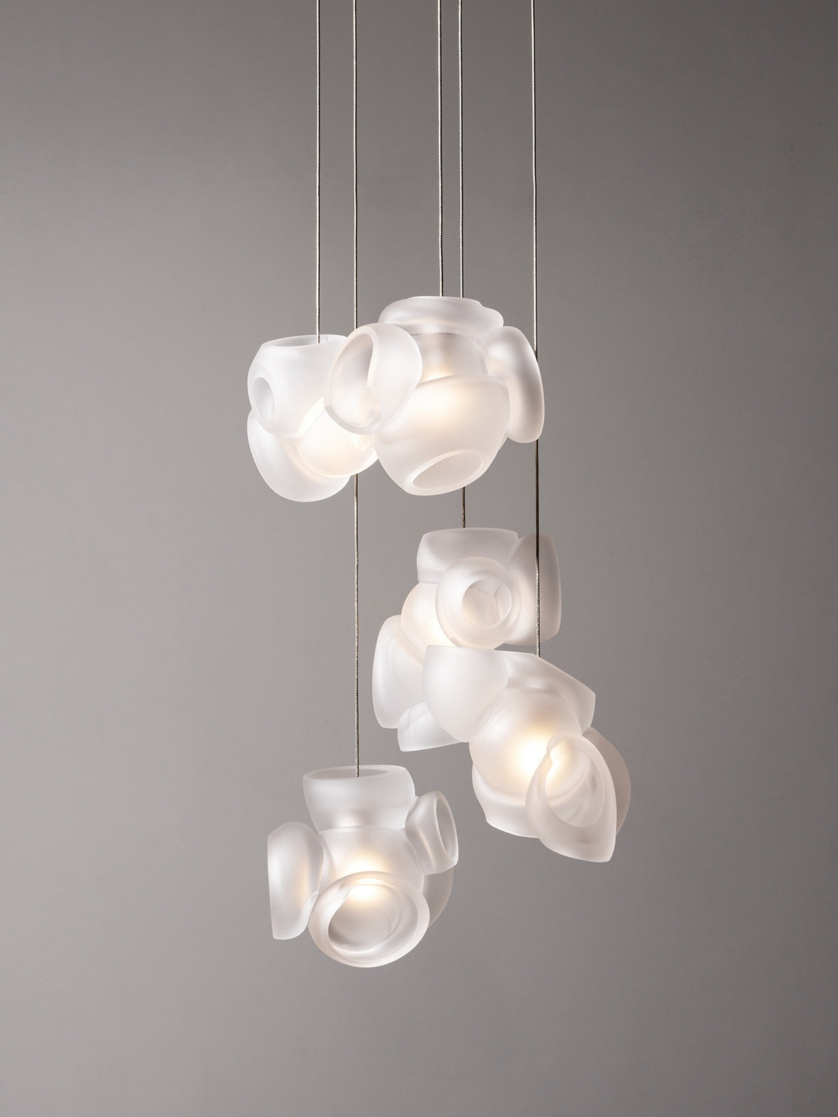 Ushaor Suspension Verre Créativité Individuelle - Neutralighting