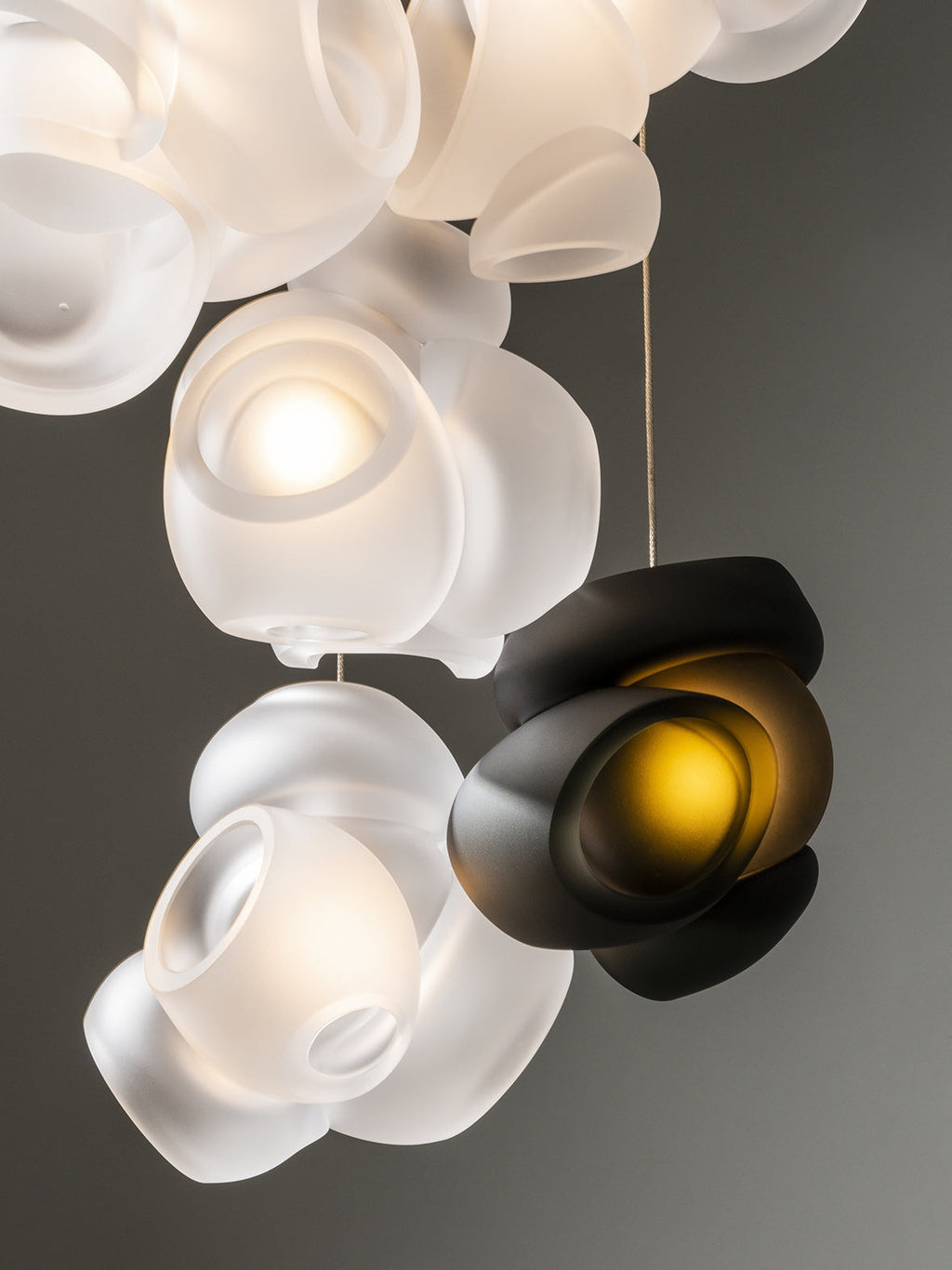 Ushaor Suspension Verre Créativité Individuelle - Neutralighting