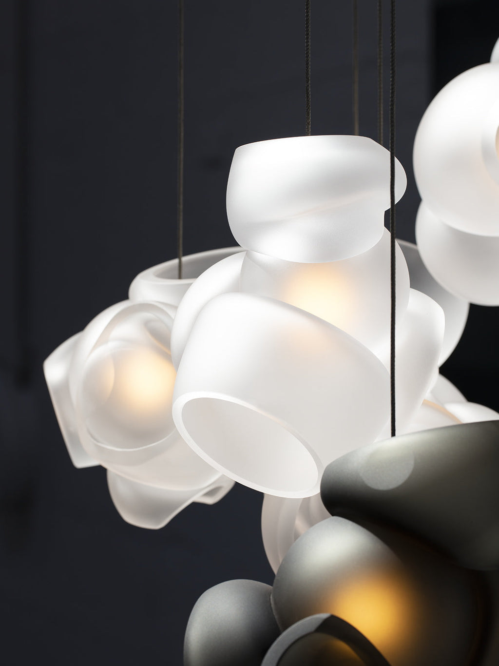Ushaor Suspension Verre Créativité Individuelle - Neutralighting