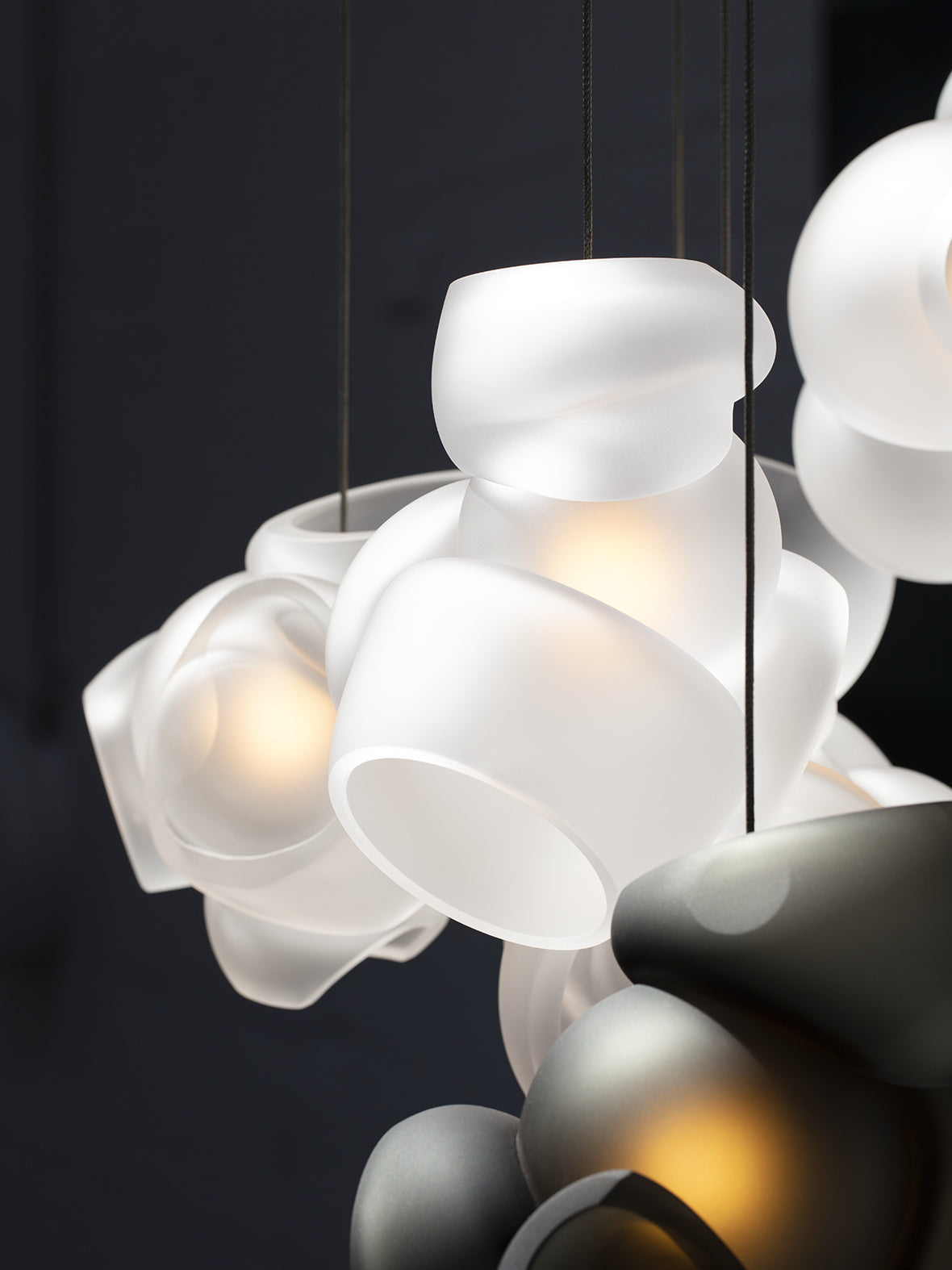Ushaor Suspension Verre Créativité Individuelle - Neutralighting