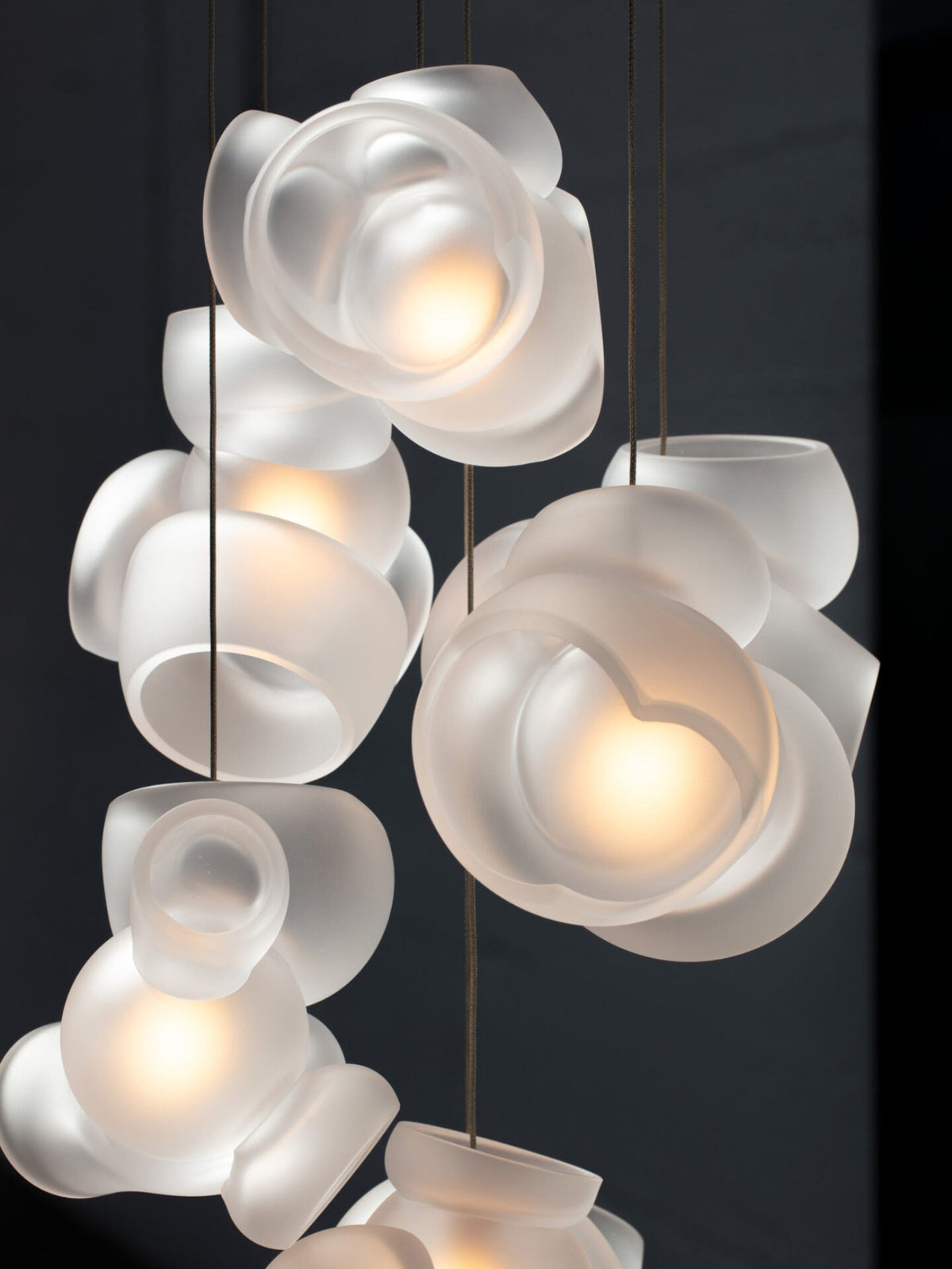 Ushaor Suspension Verre Créativité Individuelle - Neutralighting