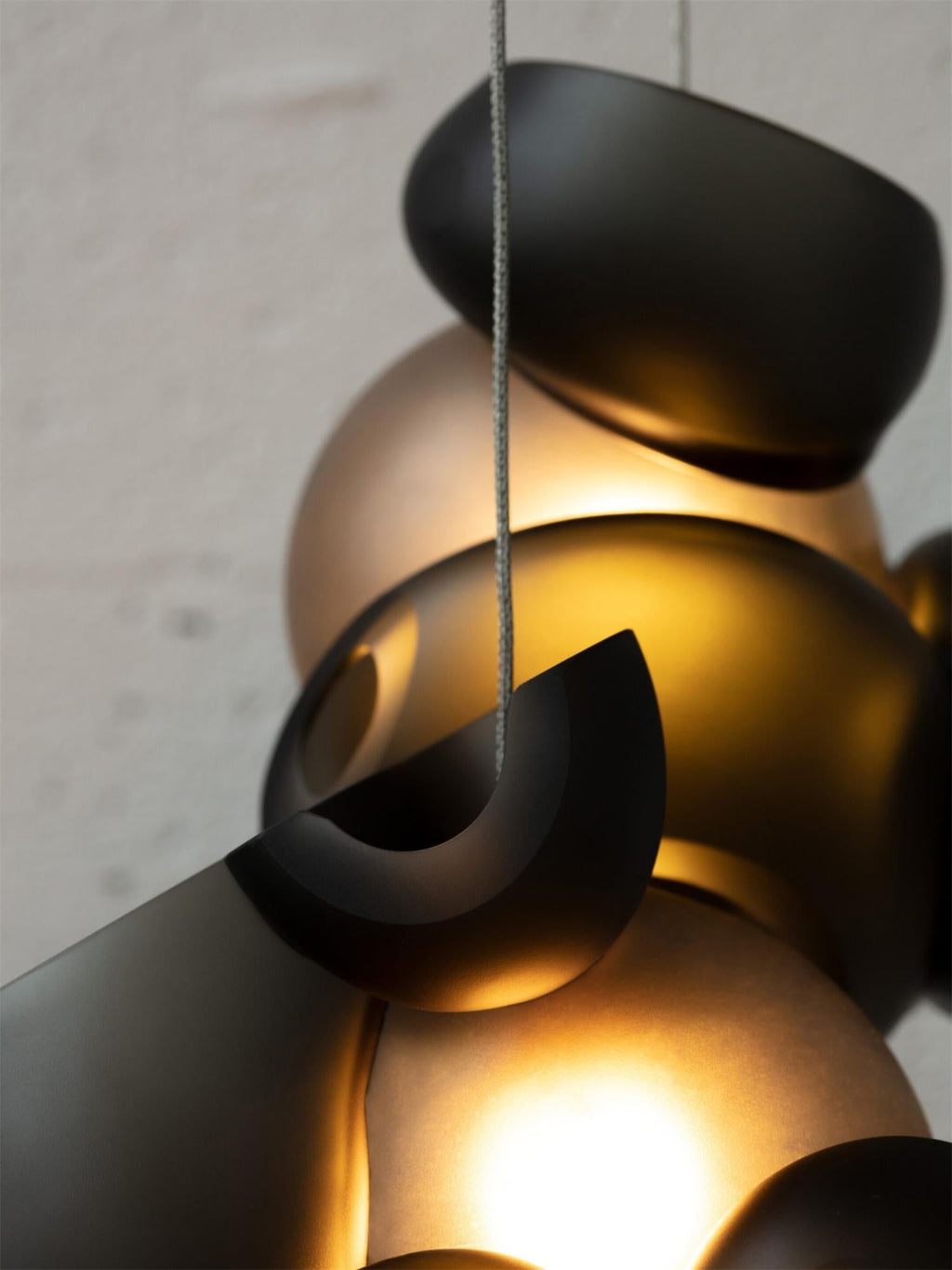 Ushaor Suspension Verre Créativité Individuelle - Neutralighting