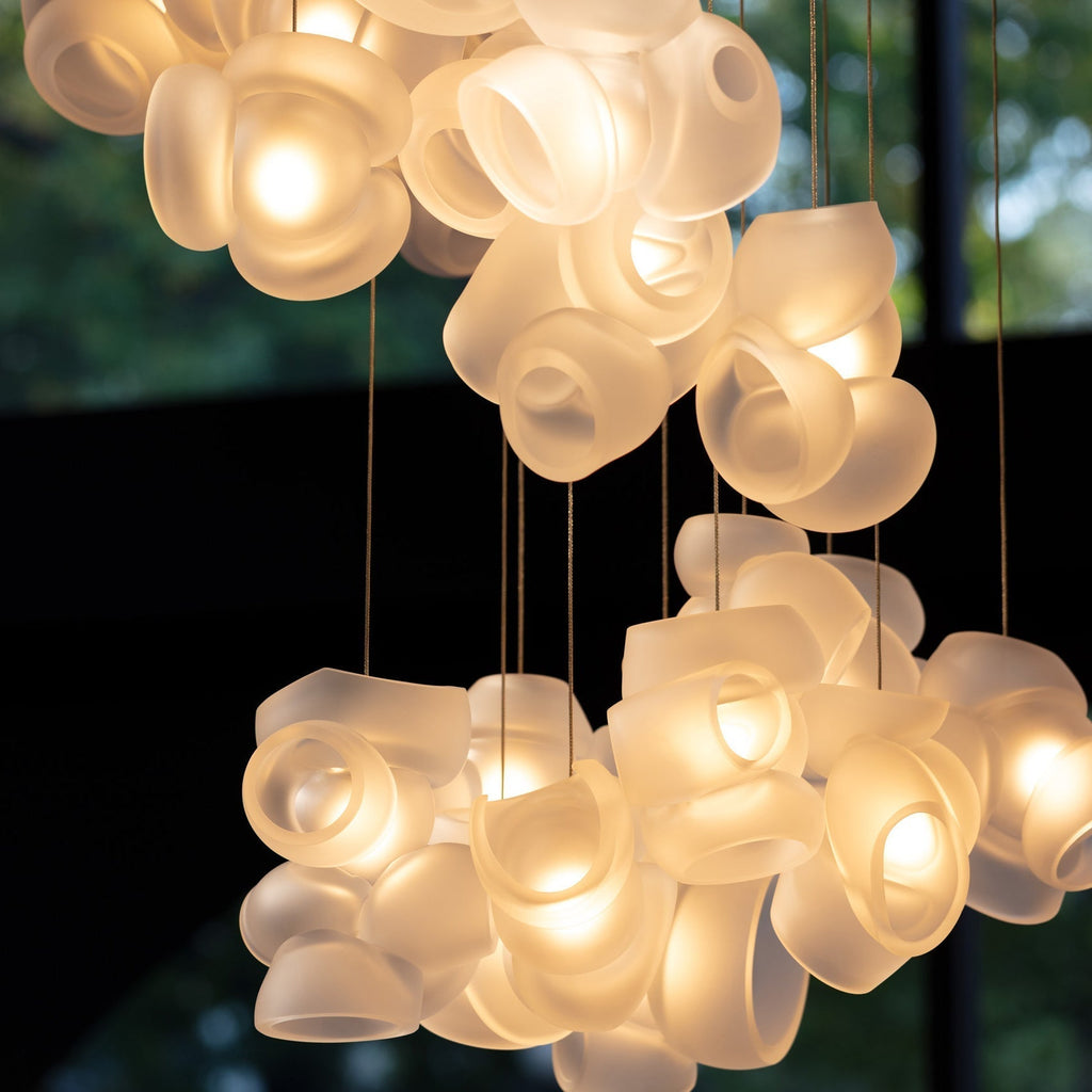 Ushaor Suspension Verre Créativité Individuelle - Neutralighting