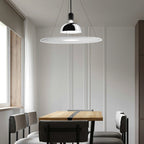 Arisha Suspension LED Moderne Métal/Acrylique Chromé/Noir - Neutralighting