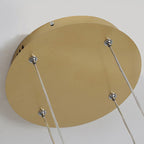 Remi Suspension Anneau Moderne Métal Noir/Doré/Café Salon - Neutralighting