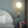 Aria Lune LED Applique Murale Blanc Résine Chambre Des Enfants - Neutralighting