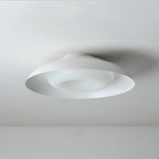 Arisha Plafonnier Chapeau Noridique, Métal/Acrylique, Blanc, Salon - Neutralighting