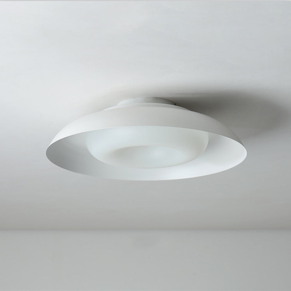 Arisha Plafonnier Chapeau Noridique, Métal/Acrylique, Blanc, Salon - Neutralighting