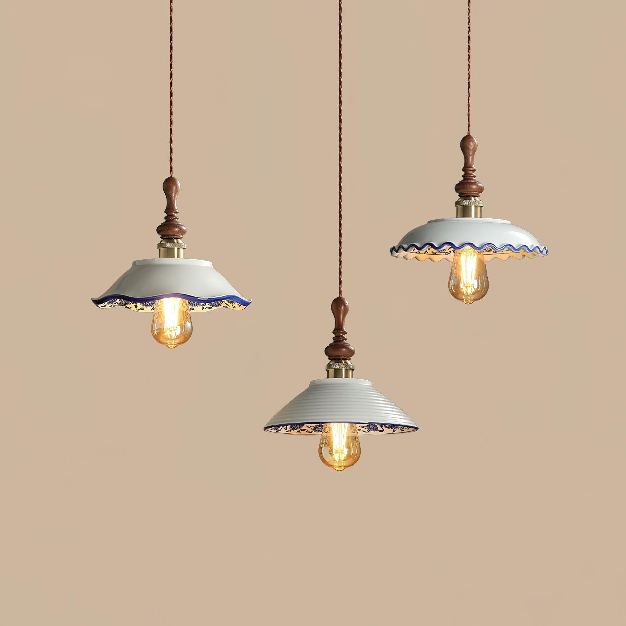 Ciraeor Suspension en Céramique Delft - Neutralighting