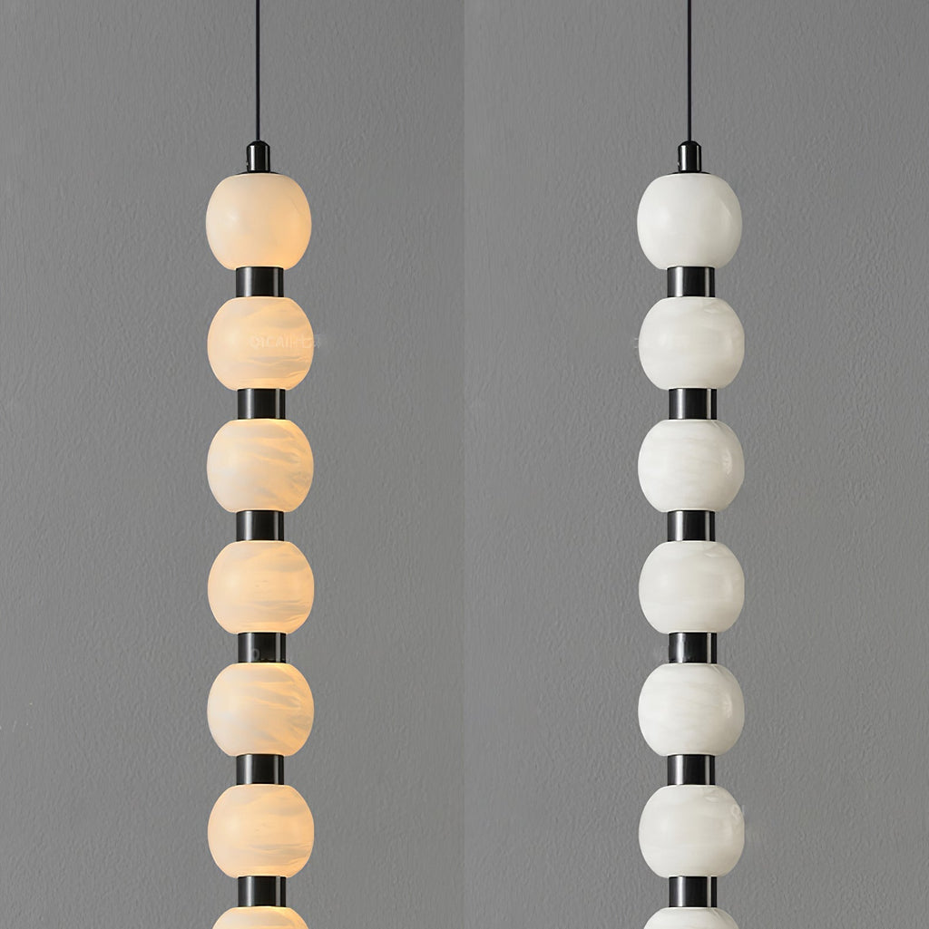 Lyra Suspension Moderne en Albâtre - Neutralighting