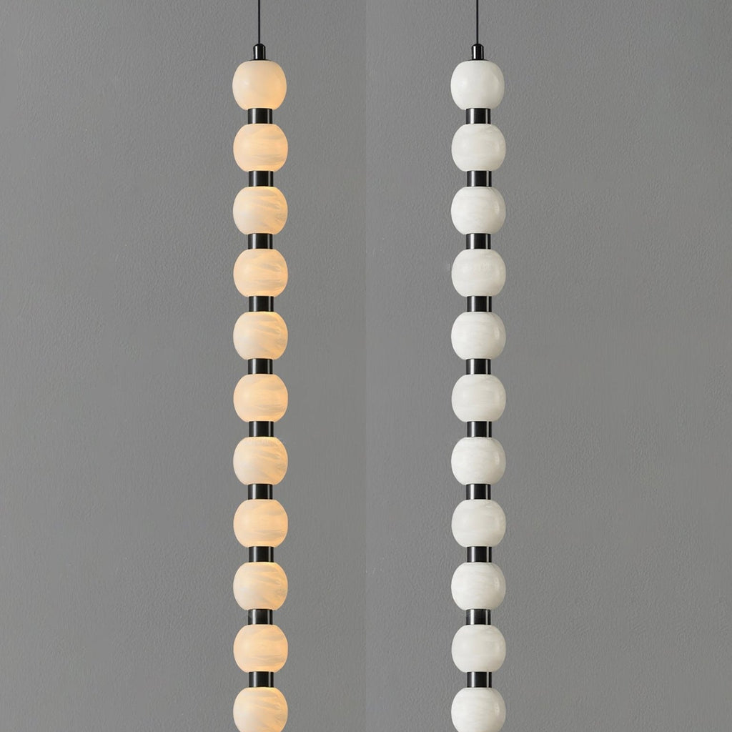 Lyra Suspension Moderne en Albâtre - Neutralighting