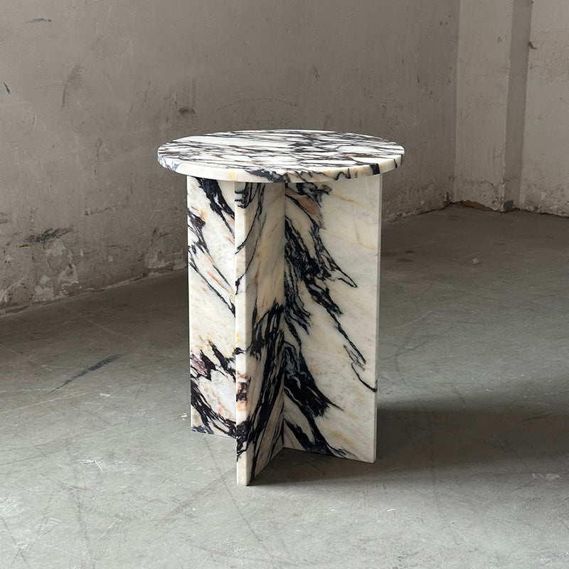 Acariel Table D'appoint en Marbre Minimaliste Moderne Accessoires - Neutralighting
