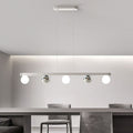 Valentina Suspension Linéaire Moderne Métal/Acrylique Blanc/Argent Chambre à Coucher - Neutralighting