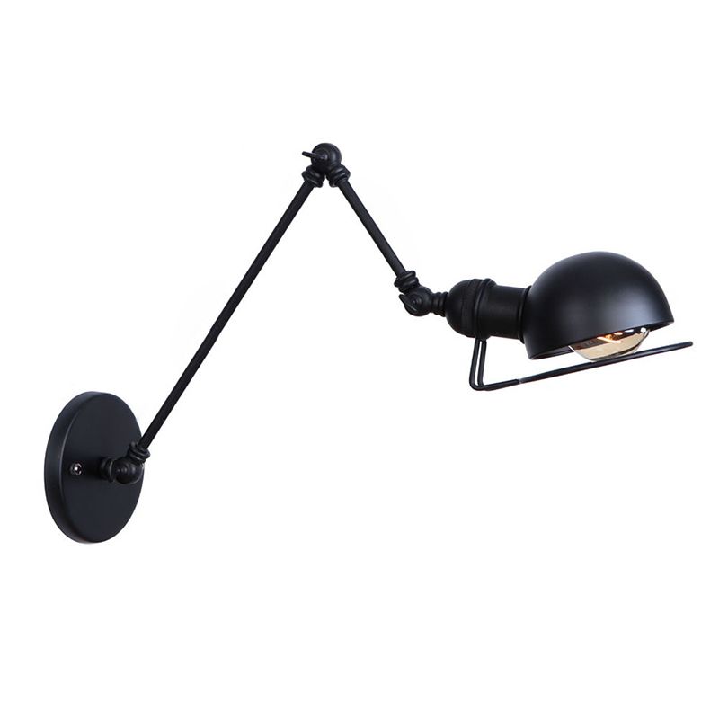 Epoch Applique Murale Orientable Nordique, Métal, Noir/Doré - Neutralighting