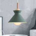 Valentina Moderne Luminaires Suspensions Dôme Simple Métal Jaune/Gris/Vert Cuisine/Salon/Salle à Manger - Neutralighting