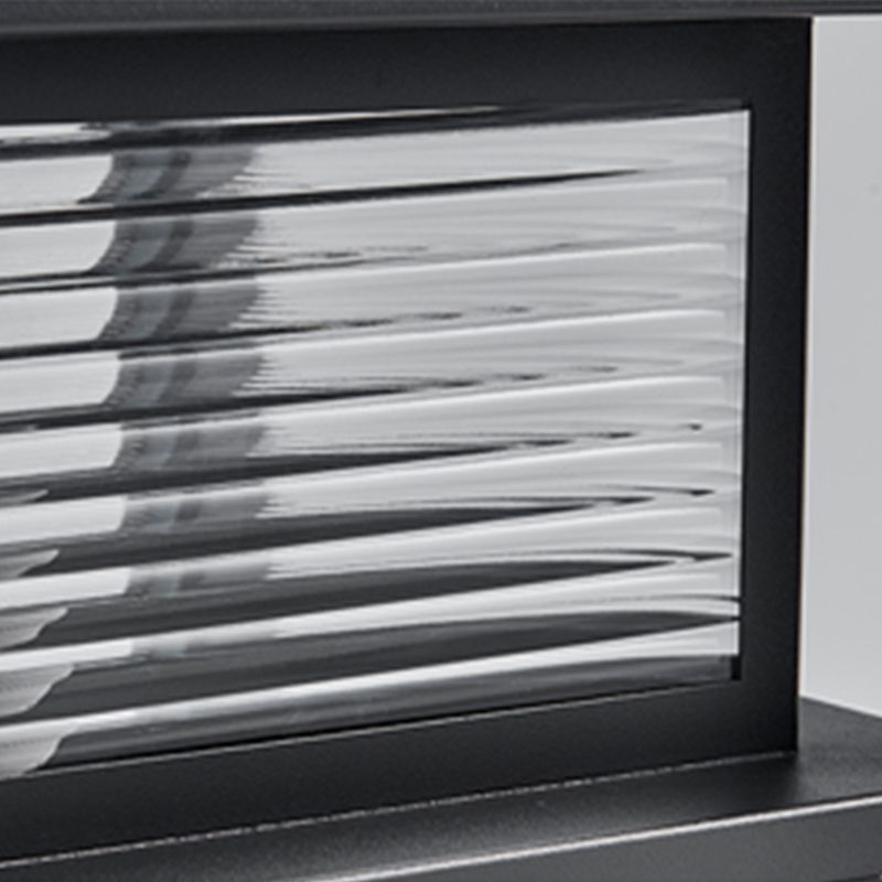 Ray Lampe Solaire de Poteau, Noire, L 25/30/38CM - Neutralighting
