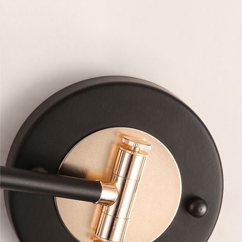 Arisha Applique Murale Réglable Cône Rétro, Doré, Chambre - Neutralighting