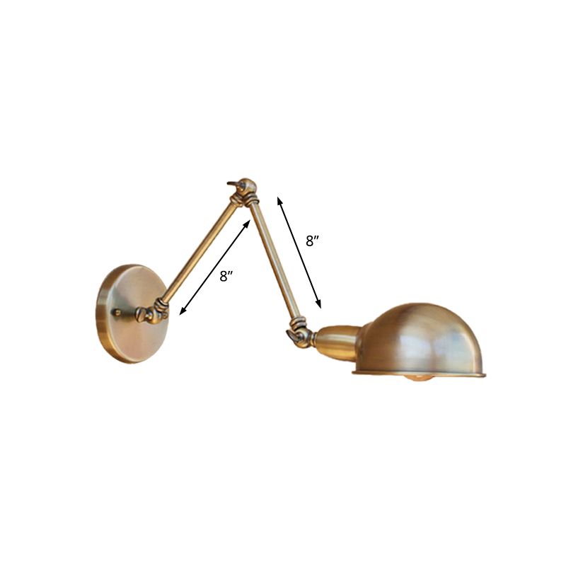 Epoch Applique Murale Vintage, Laiton/Chrome/Brass, Couloir - Neutralighting