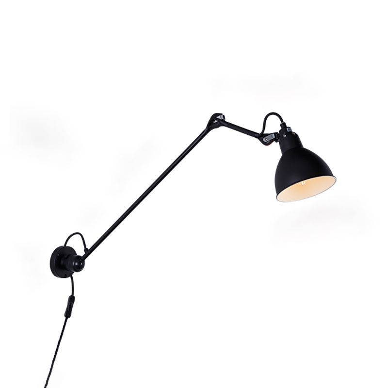 Epoch Applique Murale Réglable Minimaliste, Métal, Noir, Bureau - Neutralighting