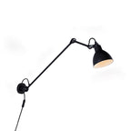 Epoch Applique Murale Réglable Minimaliste, Métal, Noir, Bureau - Neutralighting