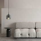 Valentina Suspension Dôme Moderne, Verre, Noir, Salon - Neutralighting