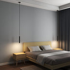 Filo Suspension Cylindre Industriel Chambre à Coucher - Neutralighting