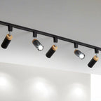 Aim Moderne LED Plafonnier Noir/Blanc Métal Salon Chambre à coucher - Neutralighting
