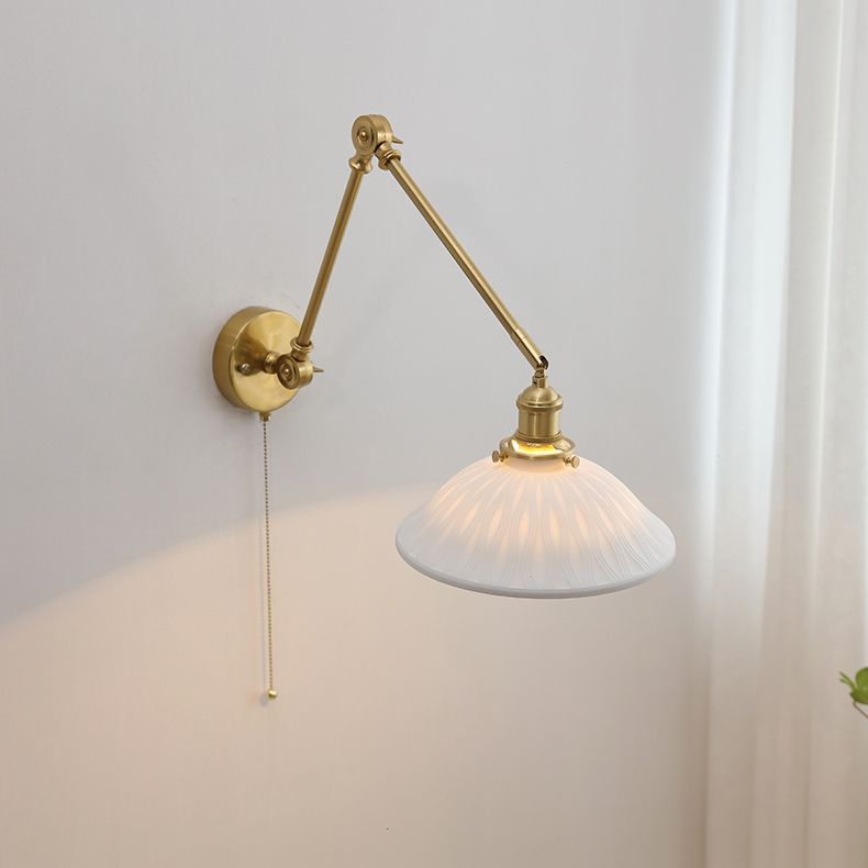Epoch Applique Murale Orientable Minimaliste, Métal/Céramique, Blanc - Neutralighting