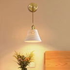 Arisha Applique Murale Géométrique Moderne, Métal/Céramique, Or, Chambre - Neutralighting