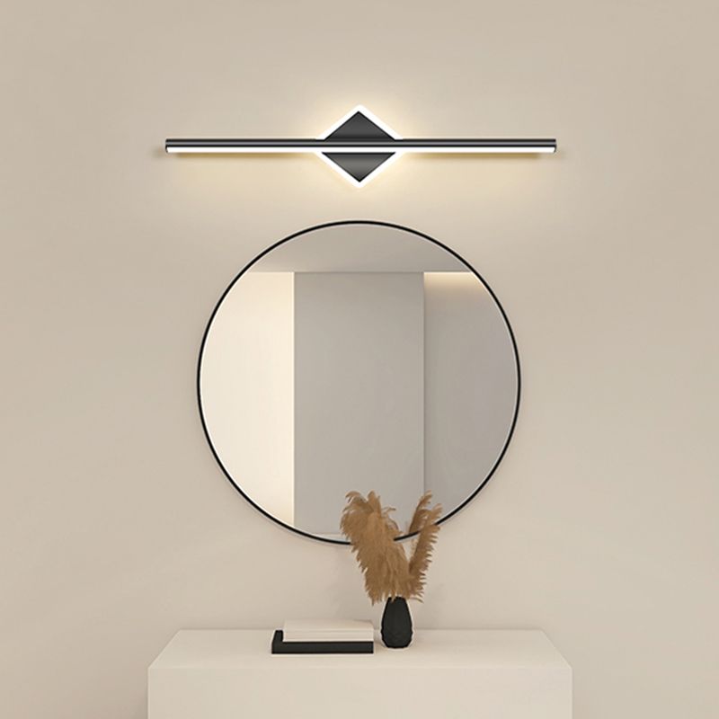 Vesso Applique Murale Ronde/Carrée Moderne Noir/Or. Salle de Bain - Neutralighting