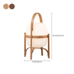 Muto Lampadaire Lanterne Moderne, Bois/Verre, Blanc/Bois, Salon - Neutralighting