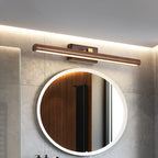 Muto Applique Murale Moderne et Minimaliste avec Miroir, Bois, Salle de Bain - Neutralighting