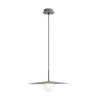 Arisha Suspension Dôme Moderne, Métal /Verre, Noir/Blanc/Grise, Chambre - Neutralighting