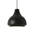 Valentina Moderne LED Suspension Noir Grey Métal Chambre à coucher - Neutralighting