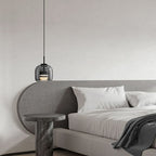 Valentina Suspension Dôme Moderne, Verre, Noir, Salon - Neutralighting
