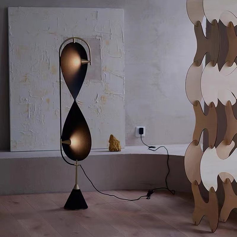 Mira Lampadaire Géométrique Moderne Métal Salon - Neutralighting