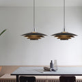 Nylo Suspension Bol Monerne. Métal . Blanc/Noir. Chambre - Neutralighting