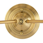 Tiffany Applique Murale Moderne, Métal/Tissu, Or, Couloir/Salon - Neutralighting