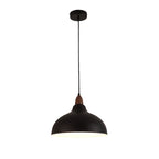 Valentina Suspension Bol Moderne, Métal, Noir/Blanc, Salon - Neutralighting