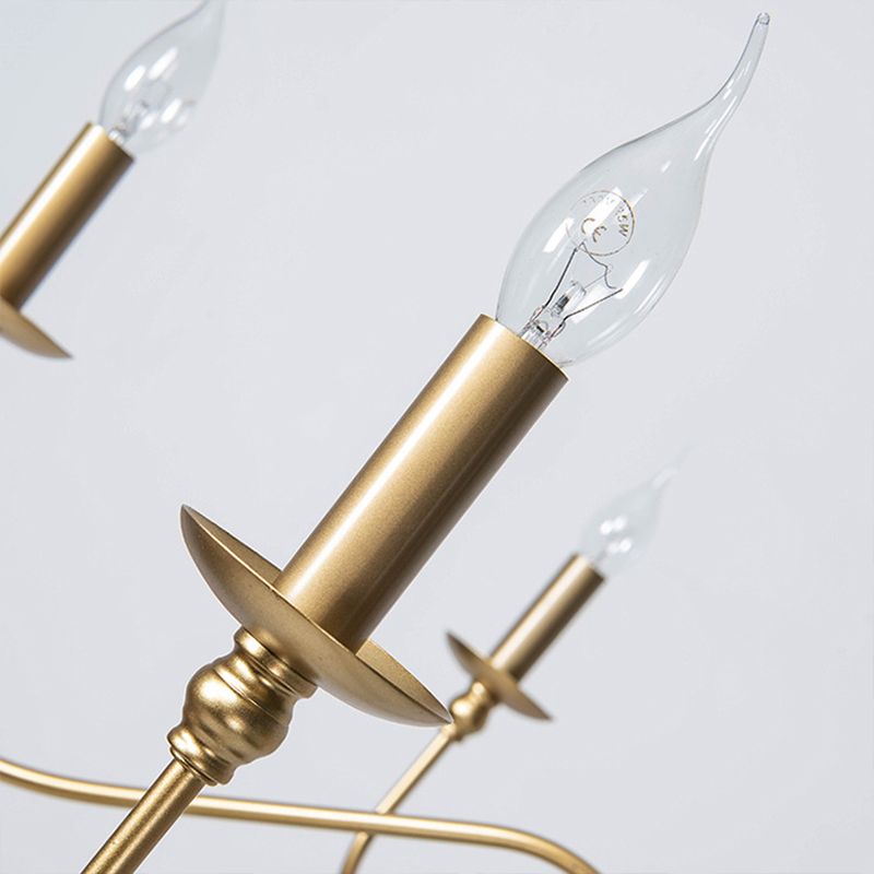 Silva Grande Luminaires Suspensions Vintage LED Métal Noir/Doré Salon - Neutralighting