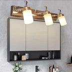 Arisha Applique Murale de Vanité Cylindrique Moderne, Métal/Acrylique, Salle de Bain - Neutralighting