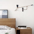 Arisha Applique Murale Nordique Design, Métal/Verre, Blanc - Neutralighting