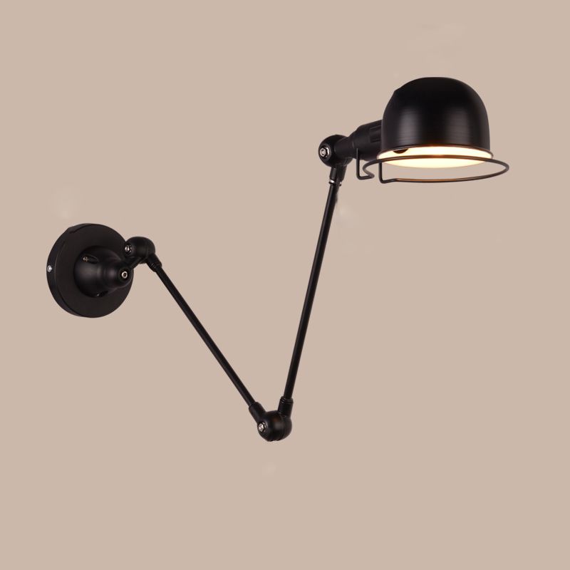 Epoch Applique Murale Réglable Minimaliste, Métal, Noir/Blanc, Salon - Neutralighting