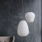 Ritta Design LED Suspension Blanc Verre Métal Chambre à coucher - Neutralighting
