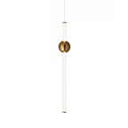 Ray Moderne LED Suspension Or Blanc Métal Verre Salon Salle à manger - Neutralighting