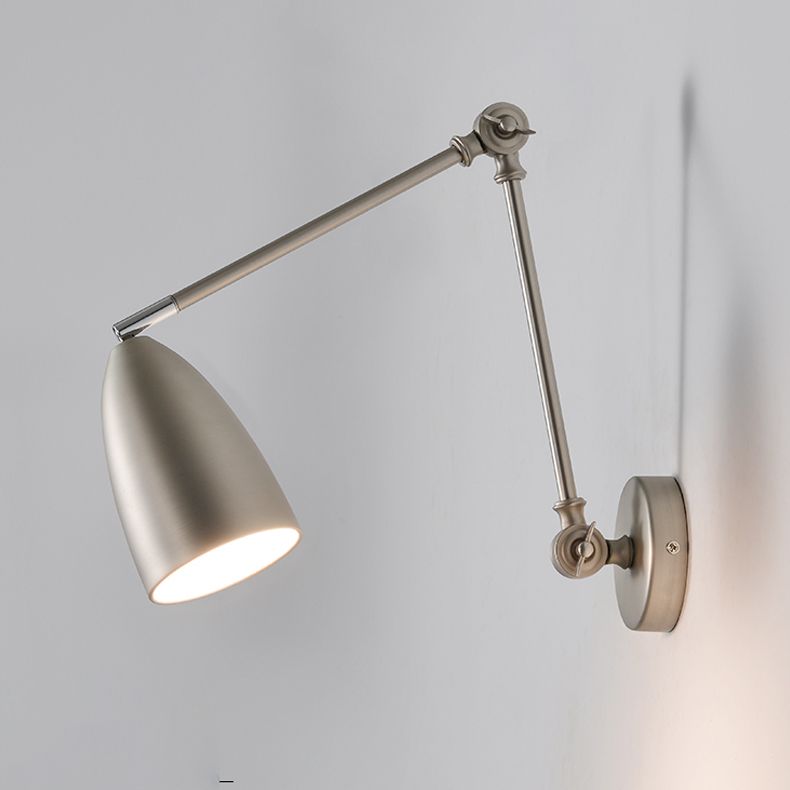 Epoch Applique Murale Réglable, Métal, Noir/Blanc/Nickel, Salon - Neutralighting