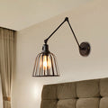 Silva Applique Murale Orientable Industrielle, Métal, Noir, Salon - Neutralighting