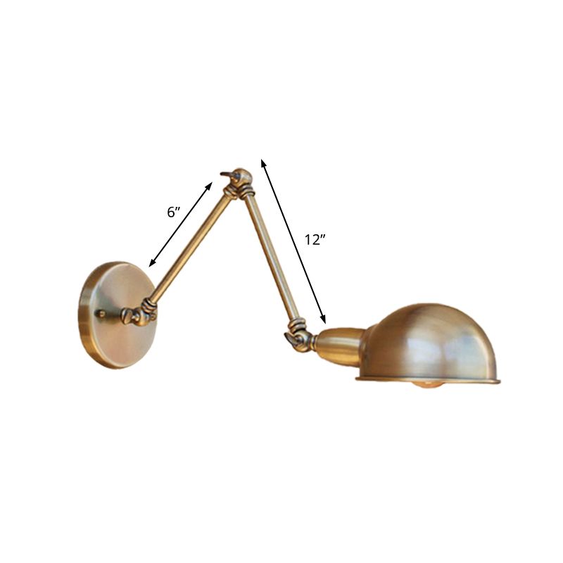 Epoch Applique Murale Vintage, Laiton/Chrome/Brass, Couloir - Neutralighting