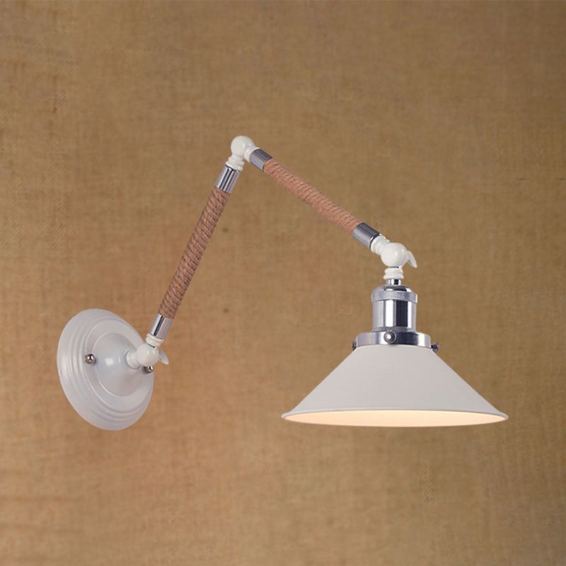 Arisha Applique Murale Réglable Contemporaine, Métal, Blanc, Chambre - Neutralighting