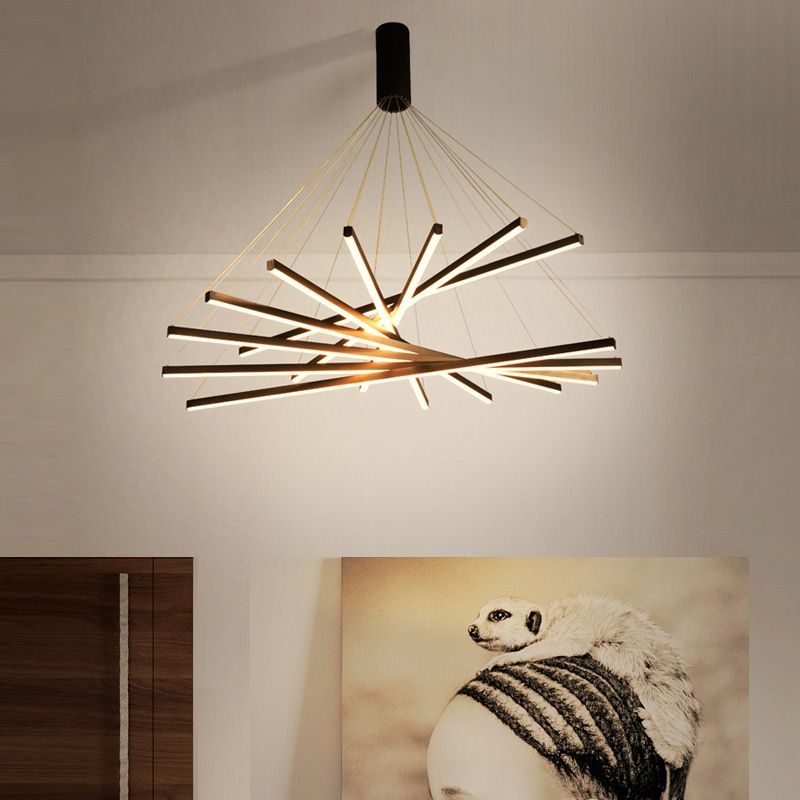 Lomir Luminaires Suspensions Linéaire Simple LED Moderne Métal Ferreux Salon - Neutralighting